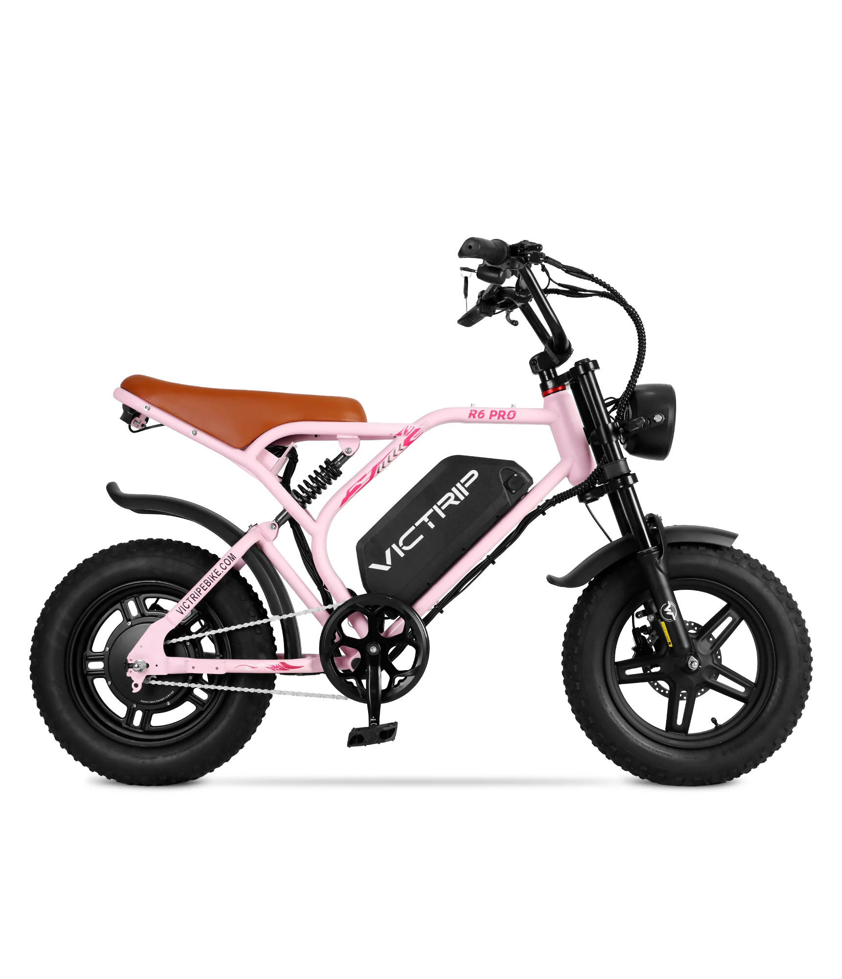 VICTRIP®R6 Pro - 1500W Full Suspension Moped Style EBike - Image 13